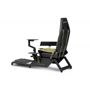 Sedile cockpit di Next Level Racing Flight Simulator Boeing Military 396055 — sedile specifico per simulazione di volo, compatibile con cloche e pedali