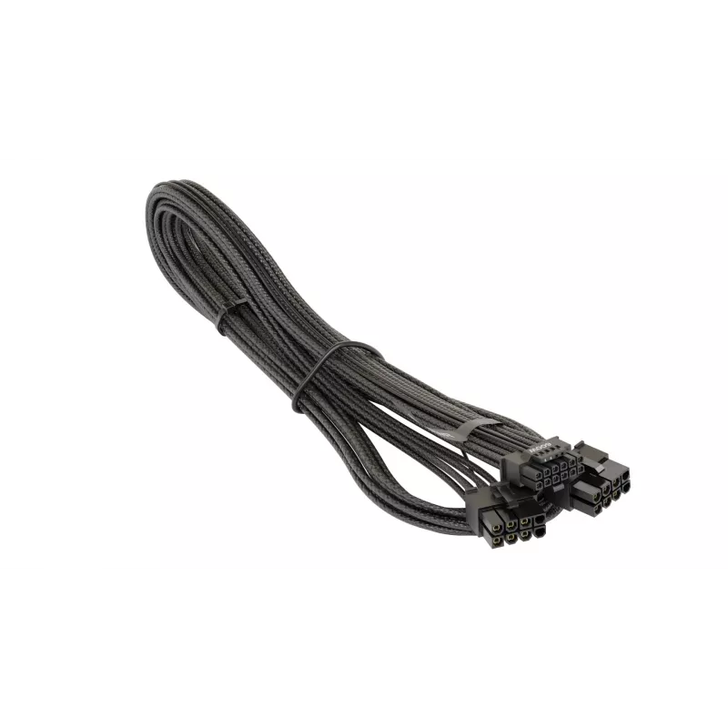 Cavo adattatore SEASONIC NESE-165 12VHPWR PCIe 5.0 nero per connettore di alimentazione GPU