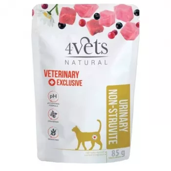 4VETS Natural Urinary Non-struvite - cibo umido per gatti - 85 g
