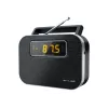 Muse | M-081R | funzione sveglia | radio portatile PLL a 2 bande | nero