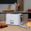 Tostapane Toast&Taste 9000 Double bianco (bianco, 980 Watt, per 2 fette di pane tostato)