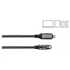 Good Connections cavo Ethernet USB-C RJ45, antracite, 5,0 m