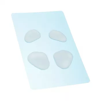 Piedini per mouse di ricambio Endgame Gear EGG-MS2 — polietilene, bianco, per mouse da gaming