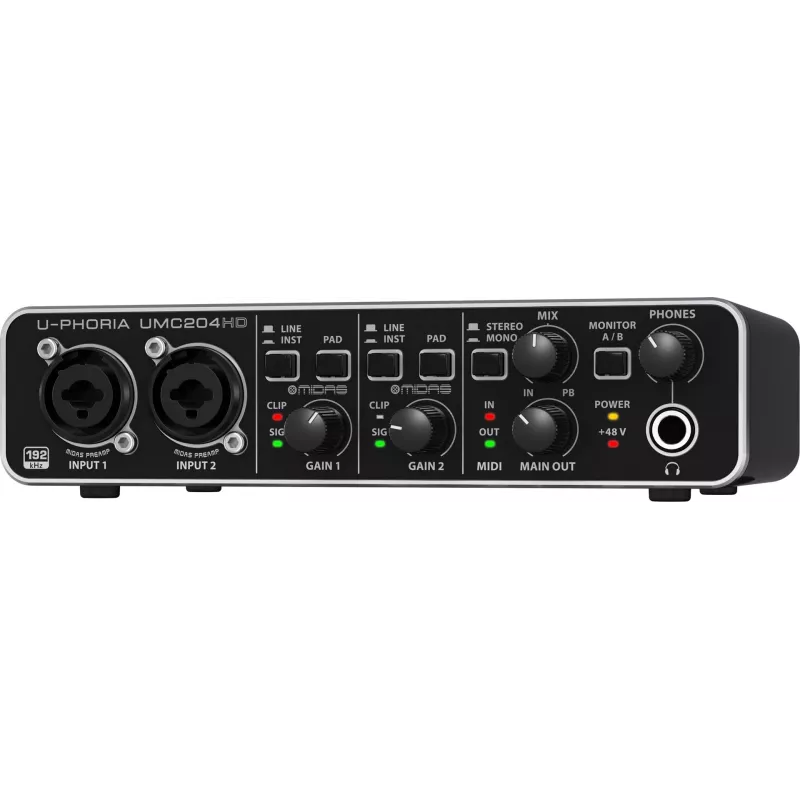 Behringer UMC204HD attrezzatura musicale complementare