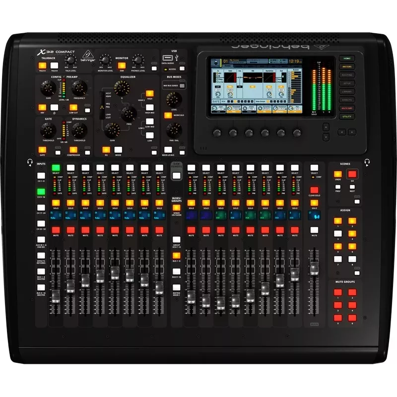 Mixer Behringer X32 Compact 40 canali 10 - 22000 Hz nero