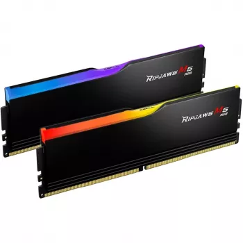 DIMM 32 GB DDR5-6000, memoria RAM nero, F5-6000J2836G16GX2-RM5RK, Ripjaws M5 RGB, INTEL XMP