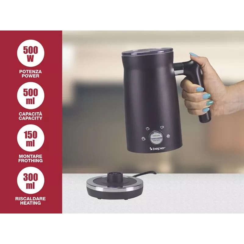 Macchina per caffè Beper P101CAF001 – 800 W, capacità 1,2 l