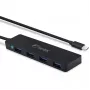 Hub USB FANTEC UMP-4U31-C con 4x porte USB-A 3.0 e connessione USB-C