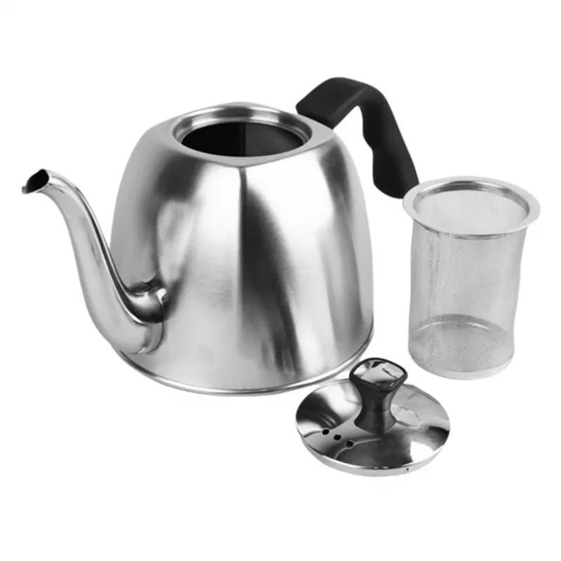 Maestro MR-1333-Tea teiera per tè ed erbe, 1,1 L, acciaio inox