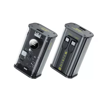 Powerbank WK-WP-345_nero, 1000 mAh ricarica rapida