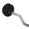 Bilanciere fisso HMS GSL35 / barra gommata sagomata 35 kg