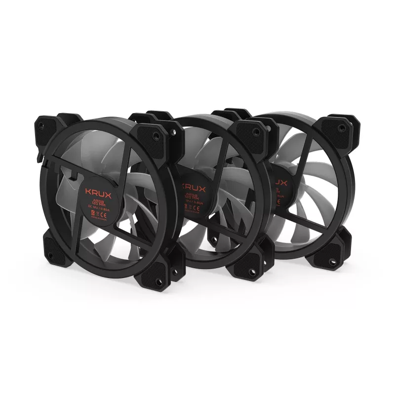 KRUX Lunar 120 ARGB confezione da 3 ventole case