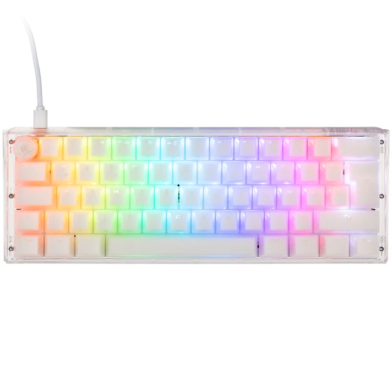 Tastiera gaming Ducky One 3 Mini USB bianco