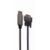 Adattatore cavo video Gembird CC-DPM-DVIM-4K-6 – DisplayPort a DVI, 1,8 m, 4K, nero