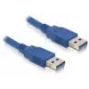 Cavo USB DeLOCK USB 3.0-A connettore/connettore 2m blu