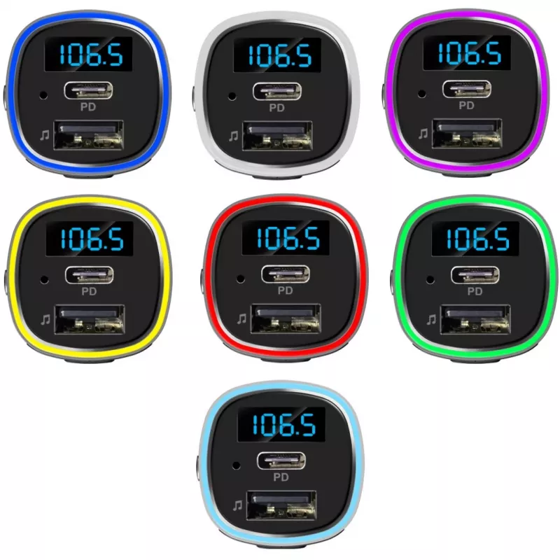 Trasmettitore FM 4smarts 456201 accendisigari nero argento AM FM Bluetooth