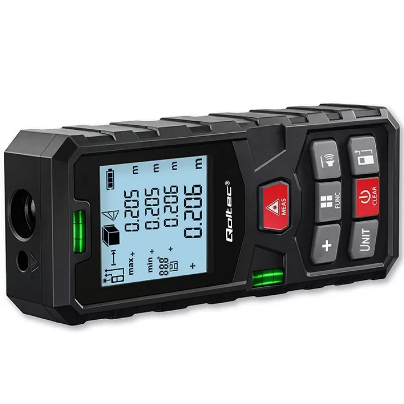 Distanziometro laser con livella 120m