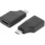 ROTRONIC-SECOMP VALUE - Adattatore video - 24 pin USB-C maschio a HDMI femmina - nero - supporta 4K 60 Hz (3840 x 2160)