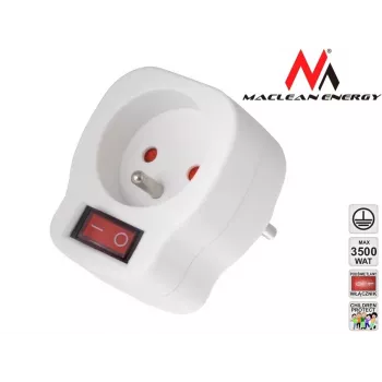 Presa MACLEAN presa AC MCE13 con interruttore