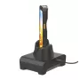 Cradle di ricarica a slot singolo – compatibile con cinturino e impugnatura a pistola – richiede cavo USB-C
