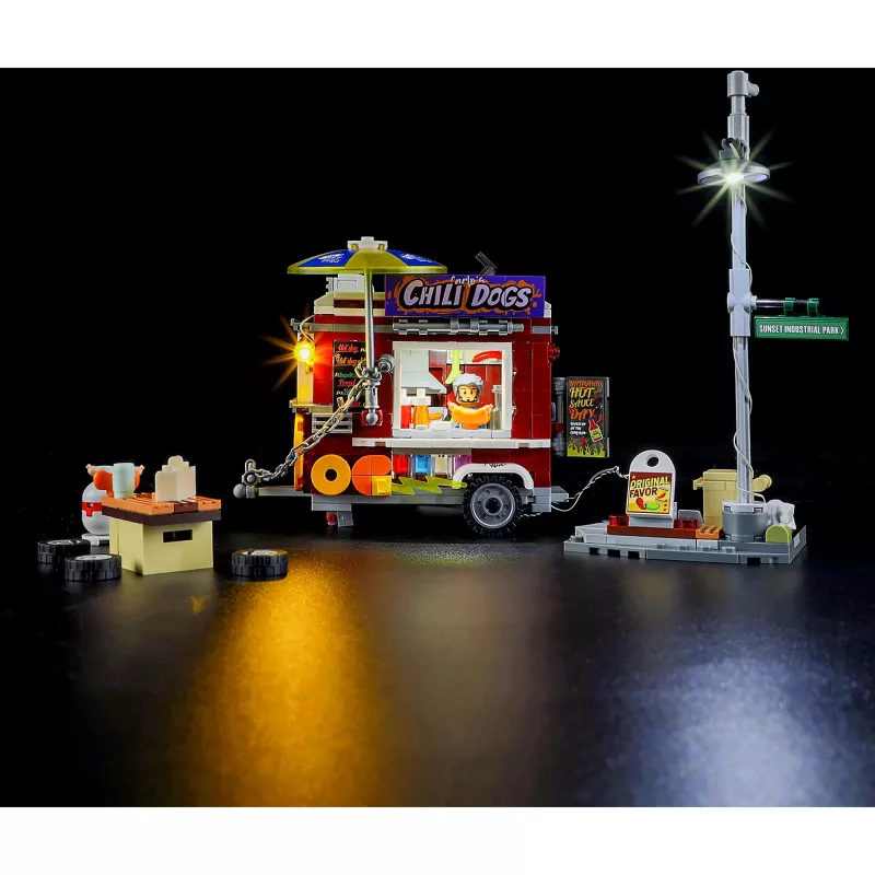 Chili Dog Pendant, giocattolo da costruzione