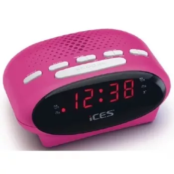 Radio orologio Ices ICR-210 rosa