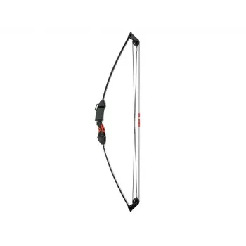 Arco compound POE LANG EK Chameleon nero 10–15 lb di trazione, alluminio, 930 mm, corda 22 pollici, include 2 frecce e accessori