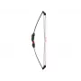 Arco compound POE LANG EK Chameleon nero 10–15 lb di trazione, alluminio, 930 mm, corda 22 pollici, include 2 frecce e accessori