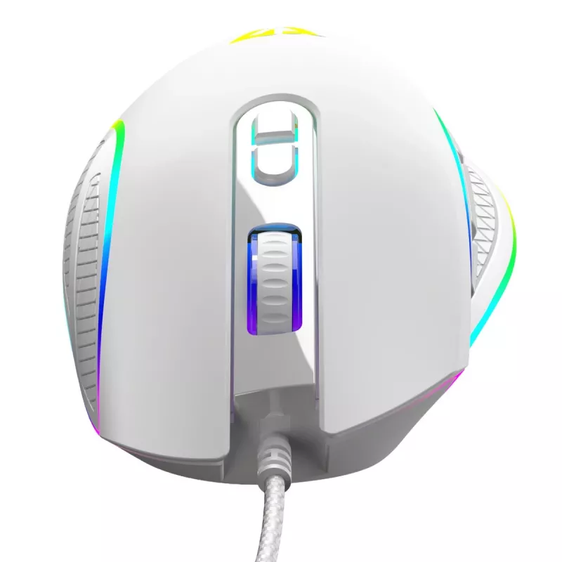 Mouse ottico con filo MODECOM Volcano Veles (bianco) — modello M-MC-VELES-200