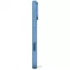 Decoded D25IPO16PMBCS9AE AntiMicrobial cover posteriore in silicone per iPhone 16 Pro Max, azzurra