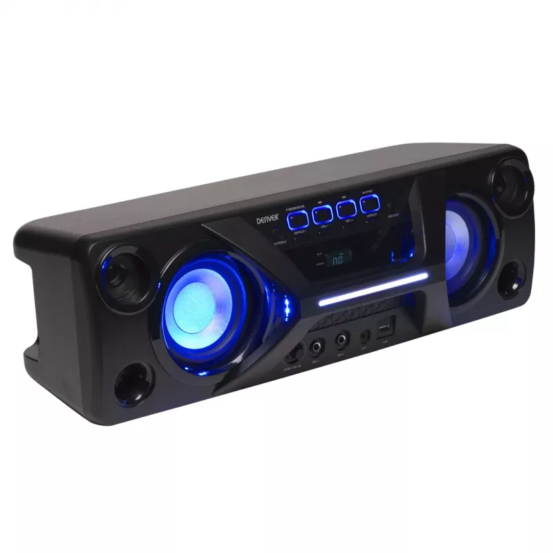 Altoparlante stereo portatile Denver BTB-410NR nero
