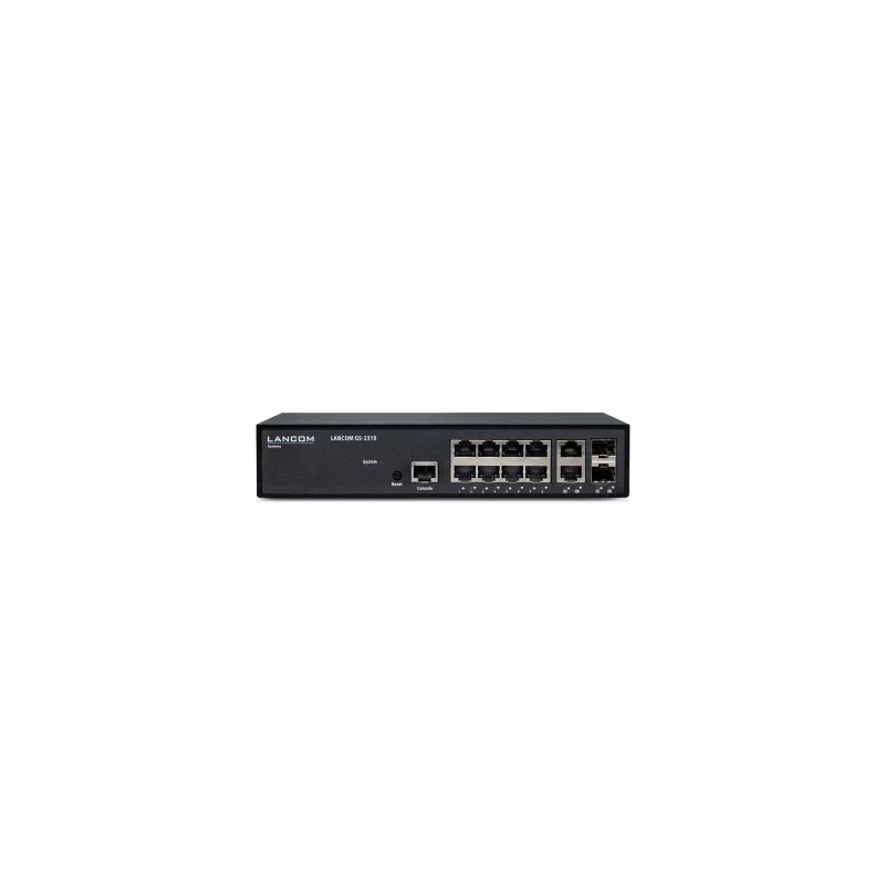 LANCOM GS-2310 Managed L2 Gigabit Ethernet (10/100/1000) 1U nero