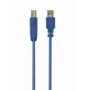 Gembird - cavo USB - USB Type-A (M) a USB Type-B (M) - USB 3.0 - 1,8 m - stampato - blu