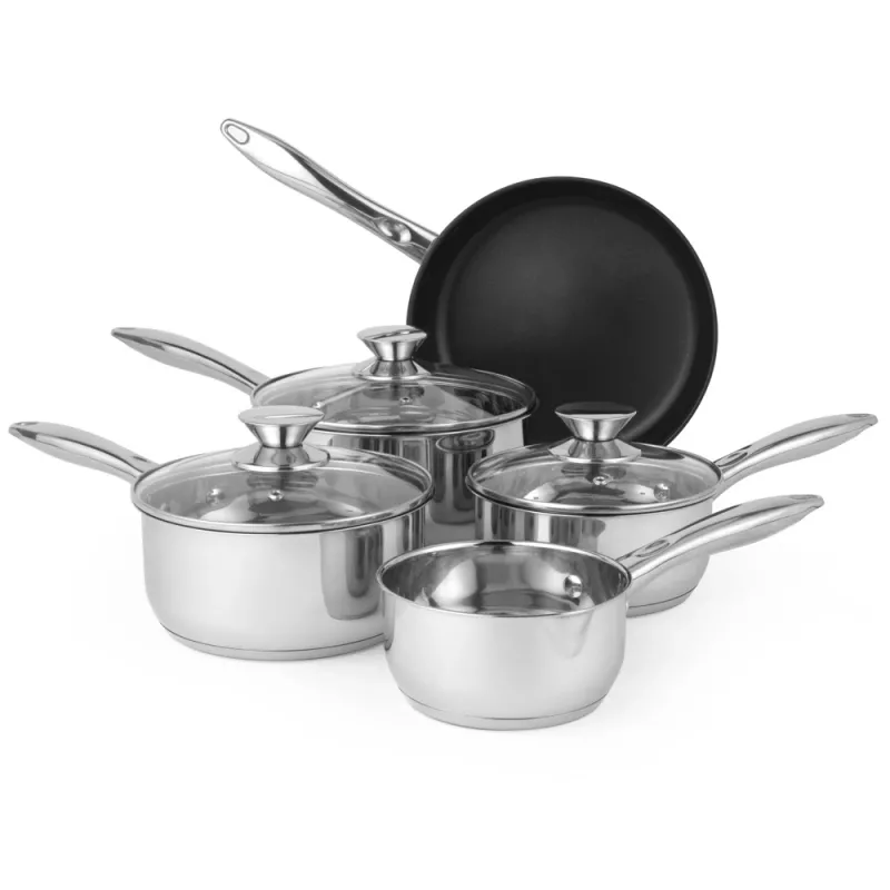 Set pentole Russell Hobbs BW06572EU72 — set da 5 pezzi in acciaio inox