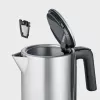 Bollitore SEVERIN WK 3449 — 1,7 l, 2400 W, acciaio inox/plastica, nero-argento
