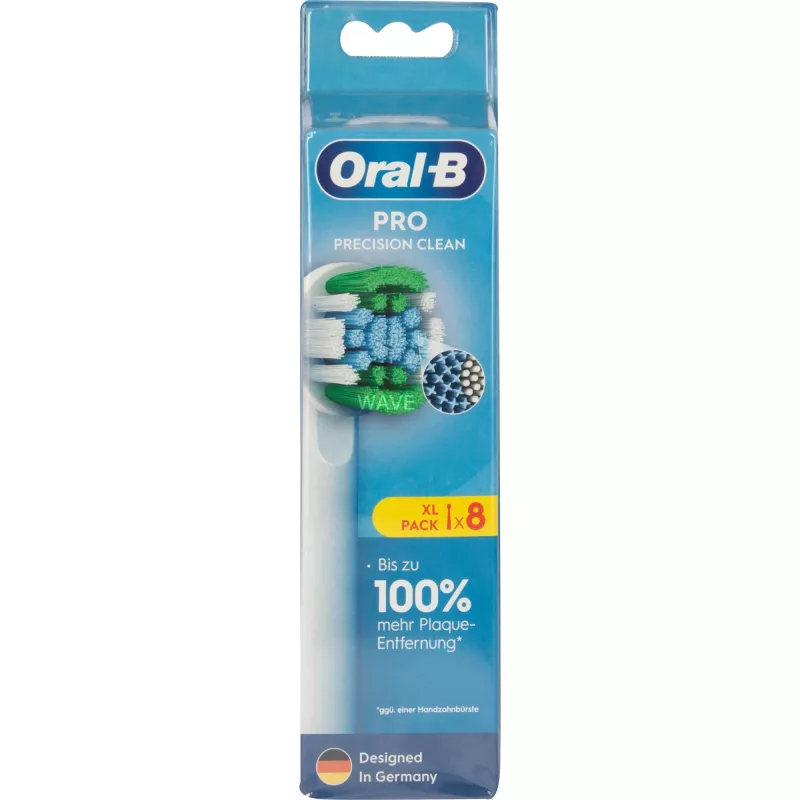 Oral-B Pro Precision Clean testine di ricambio, confezione da 8 (861073)