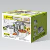 MAESTRO MR-2020-6M set di pentole da 6 pezzi, acciaio inox
