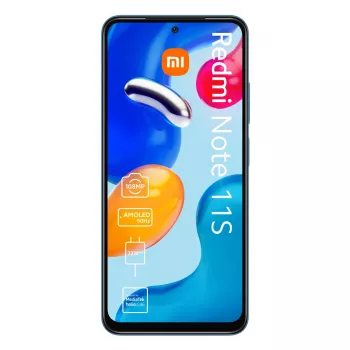 Xiaomi Redmi Note 11S - smartphone 4G - Dual-SIM - RAM 6 GB / memoria interna 128 GB - slot microSD - display OLED - 6,43 - 2400 x 1080 pixel (90 Hz)