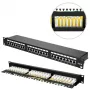 Extralink CAT6 STP V2 | patch panel | 24 porte