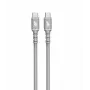 Cavo USB C - USB C 1 m in silicone grigio