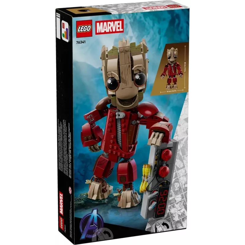 LEGO MARVEL 76341 Groot con tuta Ravager