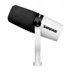 Shure MV7+-W - microfono da tavolo/voce con connessione XLR/USB-C, bianco
