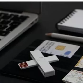 +ID Lettore di smart card bianco, BLISTER