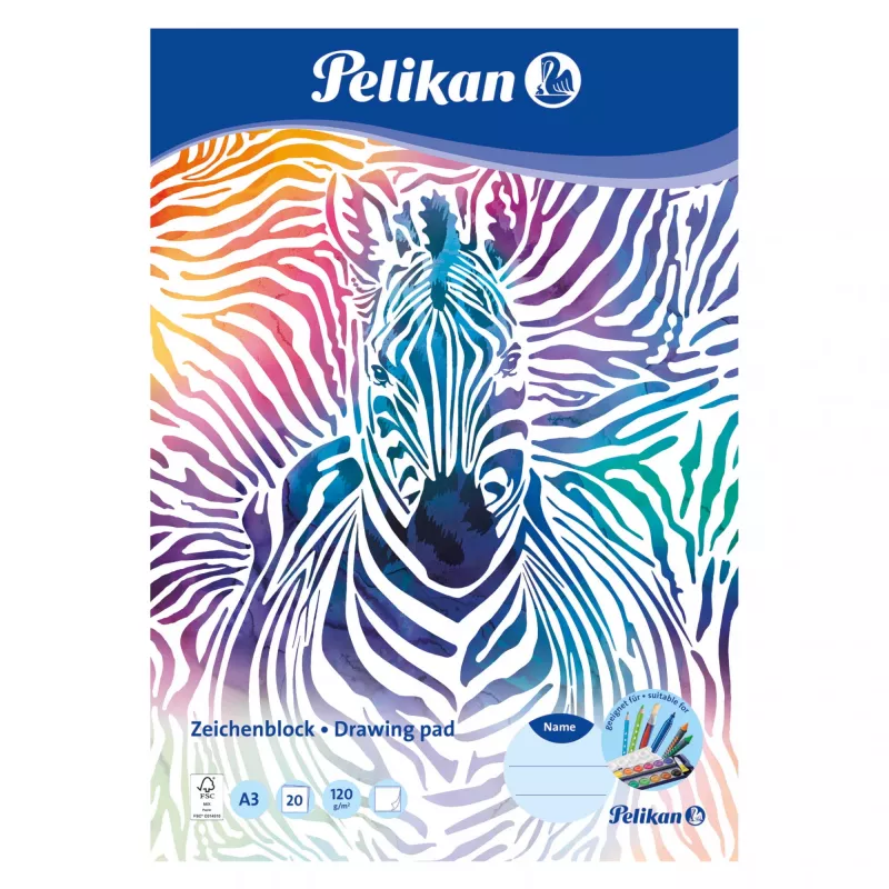 Cartoncino Pelikan 236799 20 fogli 120 g/m² A3