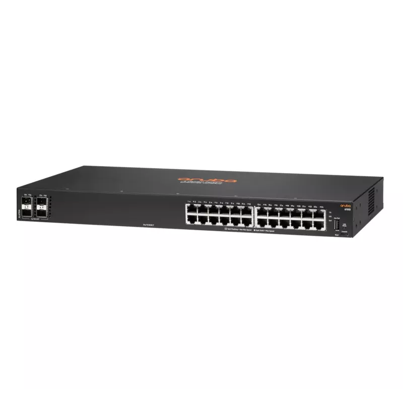 Switch HPE Aruba Networking CX 6100 24G 4SFP+
