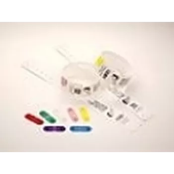 Clip Zebra per l'uso con cinturini QuickClip gialle