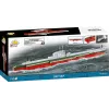 Kit di montaggio in plastica Cobi sottomarino polacco ORP Sęp scala 1:300 (COBI-4856)