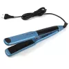 Piastra per capelli JATA JBPP5570 60W piastre in ceramica nero blu