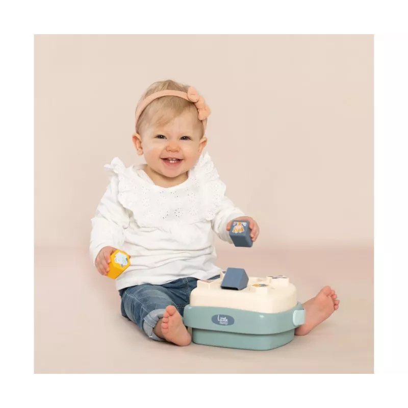 Cestino incastra forme SMOBY 7600140323 con forme colorate giocattolo educativo per bambini piccoli