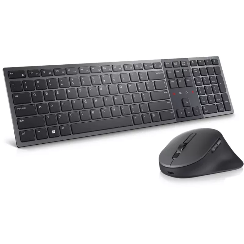 Tastiera e mouse Dell Premier Collaboration KM900 | set tastiera e mouse | wireless | LT | grafite | USB-A | connessione wireless